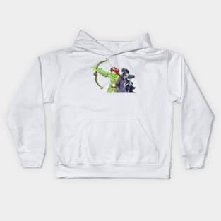 Windranger and Phantom Assassin - Dota 2 Kids Hoodie